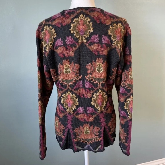 Peruvian Connection Multicolor Cardigan - Picture 5 of 7
